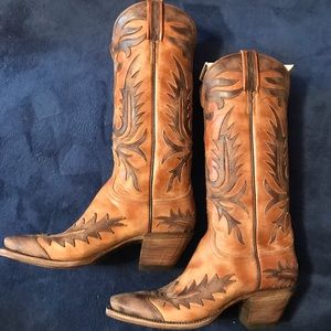 Lucchese Wns Destryd Ambra Buff